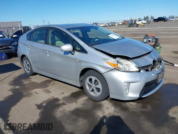 2013 Toyota Prius One with VIN JTDKN3DU8D5575688, listed as a IAAI auction lot 41754122 with 195,862 mi miles and . Bid and sale history available at DreamBid. Image 1.