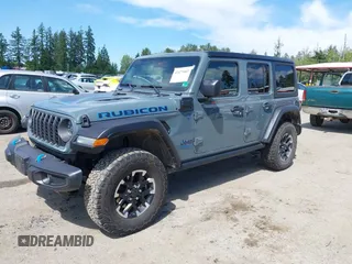 2024 Jeep Wrangler Rubicon X z VIN 1C4RJXR6XRW240316, wystawiony jako IAAI lot #42477607 z przebiegiem 41 375 mil mil oraz . Historia ofert i sprzedaży dostępna na DreamBid. Obrazek 17.