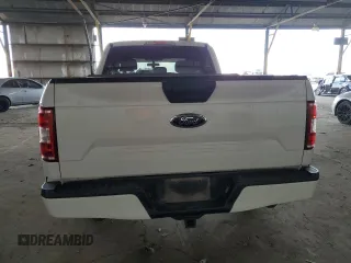 2020 Ford F-150 XL with VIN 1FTEX1CB7LKD45412, listed as a Copart auction lot 56198045 with 51,161 mi miles and Salvage title. Bid and sale history available at DreamBid. Image 6.