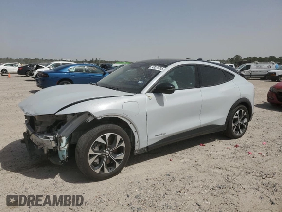 2023 Ford Mustang Mach-E Premium with VIN 3FMTK3SS1PMA12751, listed as a Copart auction lot 49270705 with 32,765 mi miles and Salvage Title. Bid and sale history available at DreamBid. Image 1.