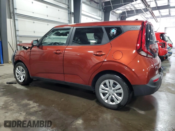 2021 Kia Soul S with VIN KNDJ23AU2M7759909, listed as a Copart auction lot 50730975 with 25,297 mi miles and Salvage Title. Bid and sale history available at DreamBid. Image 2.