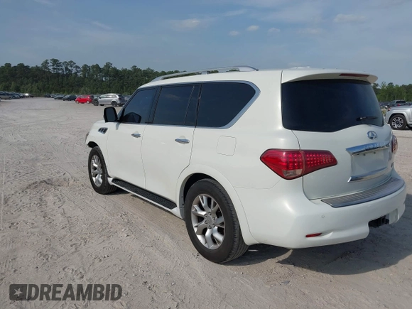 2011 Infiniti QX56 8-passenger z VIN JN8AZ2ND3B9701846, wystawiony jako IAAI lot #42081264 z przebiegiem 205 102 mil mil oraz . Historia ofert i sprzedaży dostępna na DreamBid. Obrazek 3.