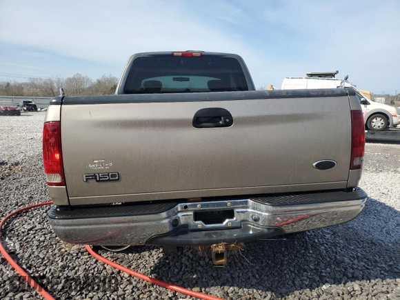 2001 Ford F-150 XL with VIN 1FTRX18L61NB63912, listed as a Copart auction lot 46839725 with 198,649 mi miles and Salvage Title. Bid and sale history available at carsss.com. Image 6.