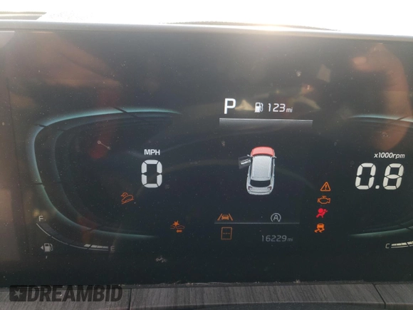 2024 Kia Telluride EX X-Line with VIN 5XYP3DGC4RG452246, listed as a Copart auction lot 50461355 with 16,229 mi miles and Salvage title. Bid and sale history available at DreamBid. Image 9.