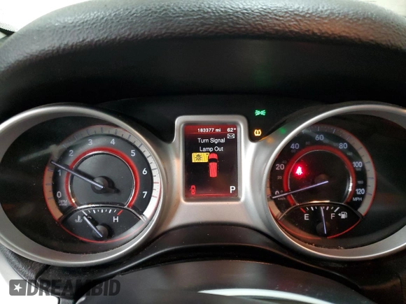 2017 Dodge Journey SXT с VIN 3C4PDCBG7HT532052, выставлен на аукционе Copart как лот 59502325 с пробегом 183 377 миль миль и Чистый • Clean title. История ставок и продаж доступна на DreamBid. Изображение 9.