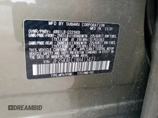 2022 Subaru Forester Premium with VIN JF2SKAEC1NH413423, listed as a Copart auction lot 56375145 with 97,293 mi miles and Clean title. Bid and sale history available at DreamBid. Image 14.