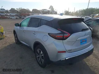 2019 Nissan Murano S with VIN 5N1AZ2MJ4KN160974, listed as a IAAI auction lot 41885386 with 46,928 mi miles. Bid and sale history available at carsss.com. Image 3.