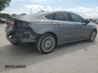 2013 Ford Fusion Titanium with VIN 3FA6P0K96DR382693, listed as a Copart auction lot 61753245 with 92,326 mi miles and Salvage title. Bid and sale history available at DreamBid. Image 3.