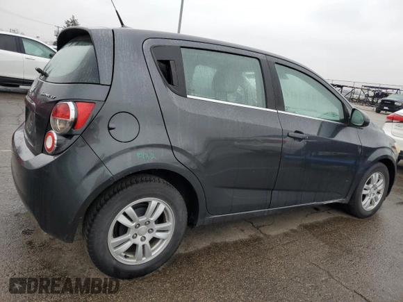 2014 Chevrolet Sonic LT with VIN 1G1JC6SG9E4106710, listed as a Copart auction lot 45018765 with 118,731 mi miles and Salvage Title. Bid and sale history available at carsss.com. Image 3.