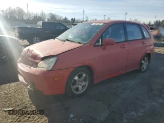 2004 Suzuki Aerio SX z VIN JS2RC61H045253646, wystawiony jako Copart lot #41891385 z przebiegiem 167 850 mil mil oraz Szkoda całkowita • Salvage title. Historia ofert i sprzedaży dostępna na DreamBid. Obrazek 1.