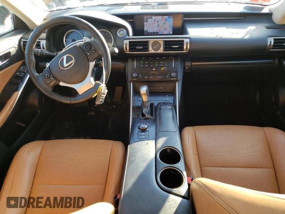 2014 Lexus IS 250 z VIN JTHCF1D21E5007013, wystawiony jako Copart lot #42354785 z przebiegiem 96 179 mil mil oraz Szkoda całkowita • Salvage title. Historia ofert i sprzedaży dostępna na DreamBid. Obrazek 8.