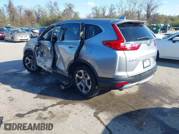 2019 Honda CR-V EX with VIN 5J6RW1H50KA012894, listed as a IAAI auction lot 42044207 with 41,129 mi miles. Bid and sale history available at carsss.com. Image 3.