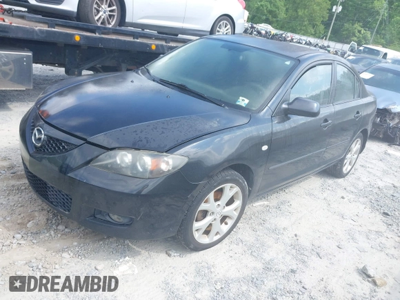 2008 Mazda Mazda3 i Touring Value with VIN JM1BK32F681140372, listed as a IAAI auction lot 42135351 with 160,534 mi miles. Bid and sale history available at carsss.com. Image 2.
