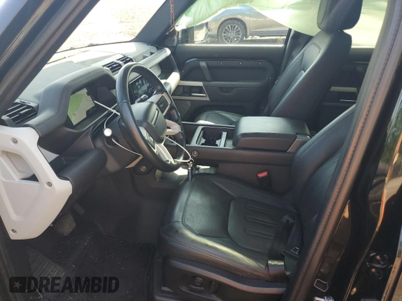 2020 Land Rover Defender HSE with VIN SALE97EU6L2018617, listed as a Copart auction lot 60670585 with 38,721 mi miles and Salvage title. Bid and sale history available at DreamBid. Image 7.