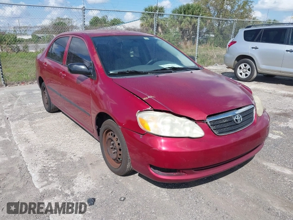 2007 Toyota Corolla CE with VIN JTDBR32E170109084, listed as a IAAI auction lot 41683621 with 218,483 mi miles and . Bid and sale history available at carsss.com. Image 1.
