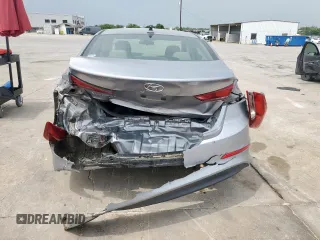 2017 Hyundai Elantra SE with VIN 5NPD74LF4HH134559, listed as a Copart auction lot 57276095 with 121,345 mi miles and Salvage title. Bid and sale history available at DreamBid. Image 6.