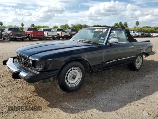 1982 Mercedes-Benz 380 with VIN WDBBA45A0CB015197, listed as a Copart auction lot 77005124 with 96,588 mi miles and Clean Title. Bid and sale history available at carsss.com. Image 1.