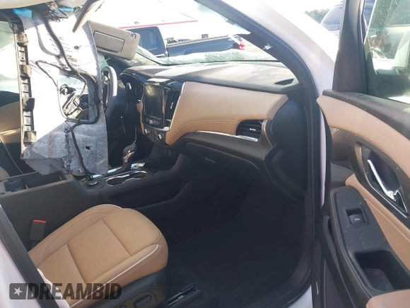 2023 Chevrolet Traverse Premier with VIN 1GNERKKW5PJ337350, listed as a IAAI auction lot 41876199 with Not provided miles and . Bid and sale history available at DreamBid. Image 5.