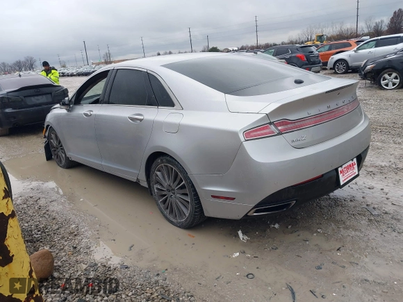 2013 Lincoln MKZ with VIN 3LN6L2J91DR819949, listed as a IAAI auction lot 41142308 with 156,244 mi miles. Bid and sale history available at carsss.com. Image 3.