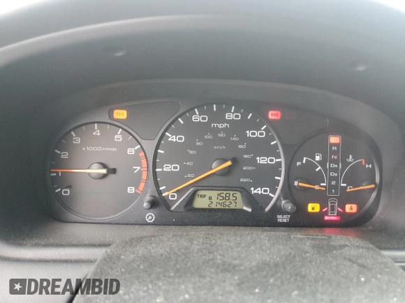2000 Honda Odyssey EX with VIN 2HKRL1865YH513885, listed as a Copart auction lot 50223505 with 214,627 mi miles and Salvage Title. Bid and sale history available at DreamBid. Image 9.