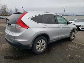 2013 Honda CR-V EX-L with VIN 2HKRM4H71DH686787, listed as a Copart auction lot 45423715 with 70,737 mi miles and Salvage Title. Bid and sale history available at carsss.com. Image 3.