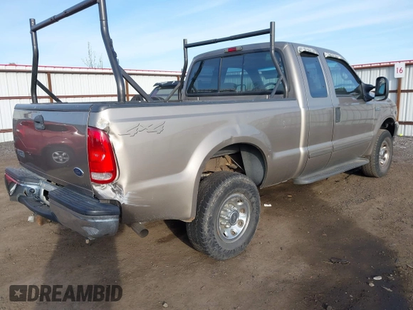 2002 Ford F-250 XL with VIN 1FTNX21LX2EC44525, listed as a IAAI auction lot 41751939 with 300,323 mi miles and . Bid and sale history available at DreamBid. Image 4.
