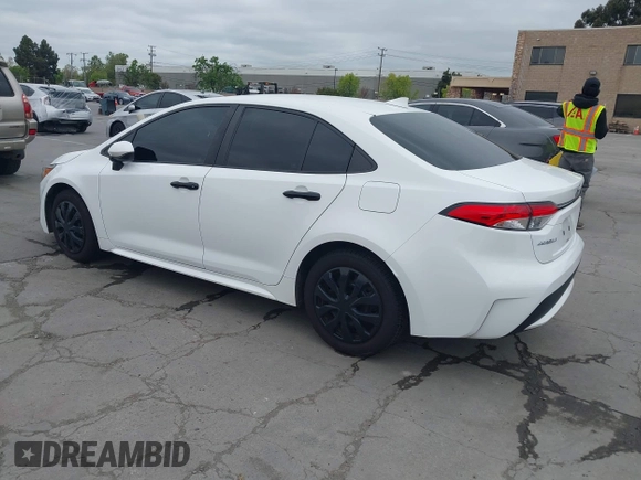 2020 Toyota Corolla LE with VIN 5YFEPRAE7LP030283, listed as a IAAI auction lot 42043288 with 78,333 mi miles. Bid and sale history available at carsss.com. Image 3.