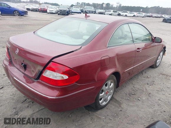 2008 Mercedes-Benz CLK 3.5L with VIN WDBTJ56H38F244866, listed as a IAAI auction lot 41796710 with 185,995 mi miles. Bid and sale history available at carsss.com. Image 4.