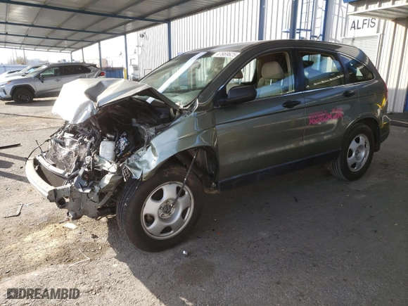 2008 Honda CR-V LX with VIN JHLRE38308C005334, listed as a Copart auction lot 47669625 with 203,746 mi miles and Salvage Title. Bid and sale history available at carsss.com. Image 1.