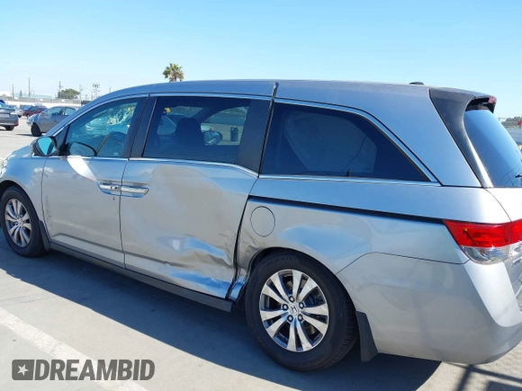 2016 Honda Odyssey SE with VIN 5FNRL5H32GB153002, listed as a IAAI auction lot 42084022 with 63,764 mi miles and . Bid and sale history available at DreamBid. Image 6.