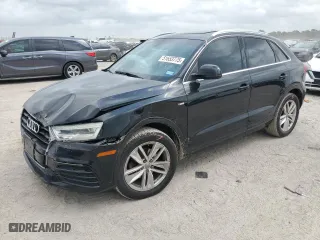 2018 Audi Q3 Premium Plus with VIN WA1JCCFS2JR002863, listed as a Copart auction lot 51653775 with 108,865 mi miles and Salvage Title. Bid and sale history available at carsss.com. Image 1.