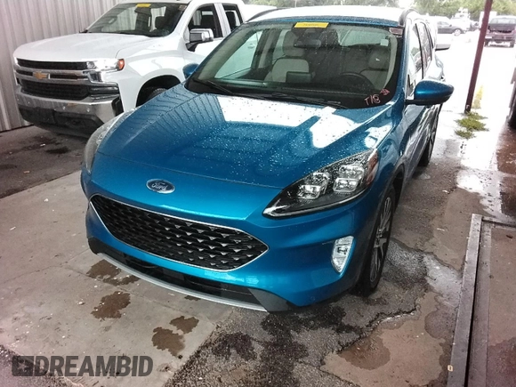 2020 Ford Escape Titanium Hybrid with VIN 1FMCU0DZ4LUC30014, listed as a IAAI auction lot 42456626 with 37,439 mi miles and . Bid and sale history available at DreamBid. Image 1.