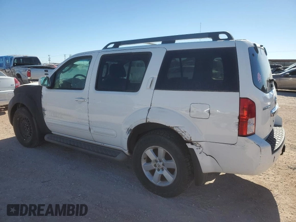 2008 Nissan Pathfinder SE with VIN 5N1AR18U58C650987, listed as a Copart auction lot 87967385 with 197,063 mi miles and Clean Title. Bid and sale history available at carsss.com. Image 2.