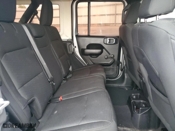 2018 Jeep Wrangler Unlimited Sport S with VIN 1C4HJXDN8JW223058, listed as a Copart auction lot 82550094 with 86,446 mi miles and Salvage Title. Bid and sale history available at carsss.com. Image 10.