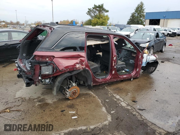 2022 Jeep Grand Cherokee Trailhawk with VIN 1C4RJHCG3N8574354, listed as a Copart auction lot 77879094 with Not provided miles and Non repairable. Bid and sale history available at DreamBid. Image 3.
