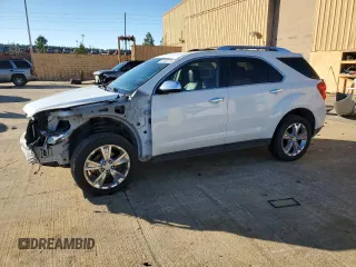 2013 Chevrolet Equinox LTZ with VIN 2GNFLFE30D6191026, listed as a Copart auction lot 87463714 with 152,920 mi miles and Salvage Title. Bid and sale history available at carsss.com. Image 1.