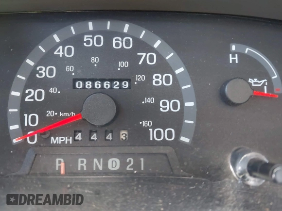 2003 Ford Econoline Cargo with VIN 1FTNE24L23HB81499, listed as a IAAI auction lot 41944485 with 86,629 mi miles and . Bid and sale history available at DreamBid. Image 7.