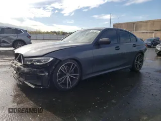 2020 BMW 3 Series M340i with VIN 3MW5U7J05L8B44054, listed as a Copart auction lot 50531364 with 38,012 mi miles and Salvage Title. Bid and sale history available at carsss.com. Image 1.