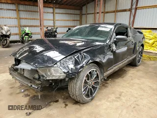2013 Ford Mustang V6 with VIN 1ZVBP8AM2D5272737, listed as a Copart auction lot 58573555 with Not provided miles and Salvage title. Bid and sale history available at DreamBid. Image 1.