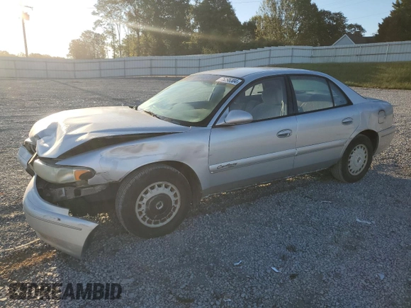 2002 Buick Century Custom with VIN 2G4WS52JX21168917, listed as a Copart auction lot 75298304 with 130,626 mi miles and Salvage Title. Bid and sale history available at carsss.com. Image 1.