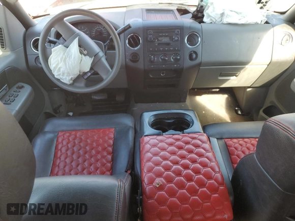 2004 Ford F-150 XL with VIN 1FTPX12594NA71876, listed as a Copart auction lot 47102195 with 222,907 mi miles and Salvage Title. Bid and sale history available at carsss.com. Image 8.