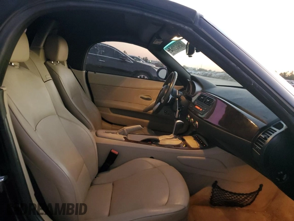 2008 BMW Z4 3.0si with VIN 4USBU53578LX04489, listed as a Copart auction lot 80902064 with 54,305 mi miles and Salvage Title. Bid and sale history available at carsss.com. Image 10.