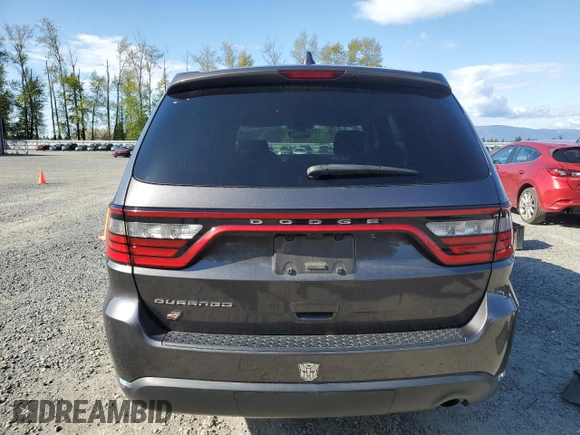 2018 Dodge Durango SXT z VIN 1C4RDJAG4JC489483, wystawiony jako Copart lot #54107105 z przebiegiem 92 676 mil mil oraz Szkoda całkowita • Salvage title. Historia ofert i sprzedaży dostępna na DreamBid. Obrazek 6.