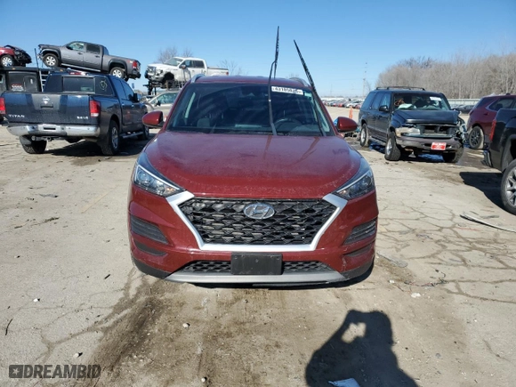 2019 Hyundai Tucson Night with VIN KM8J33AL5KU023383, listed as a Copart auction lot 43185825 with 121,915 mi miles and Clean Title. Bid and sale history available at carsss.com. Image 5.