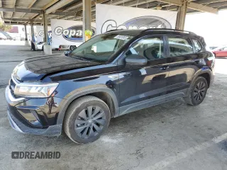 2023 Volkswagen Taos S z VIN 3VVDX7B25PM353931, wystawiony jako Copart lot #55081065 z przebiegiem 53 761 mil mil oraz Szkoda całkowita • Salvage title. Historia ofert i sprzedaży dostępna na DreamBid. Obrazek 1.