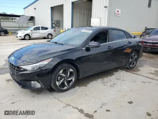 2023 Hyundai Elantra Limited with VIN KMHLP4AG1PU509248, listed as a Copart auction lot 46309385 with 63,165 mi miles and Salvage Title. Bid and sale history available at carsss.com. Image 1.