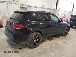 2022 Mercedes-Benz GLC 300 with VIN W1N0G8EB4NV374506, listed as a Copart auction lot 54725765 with 52,518 mi miles and Salvage Title. Bid and sale history available at DreamBid. Image 3.