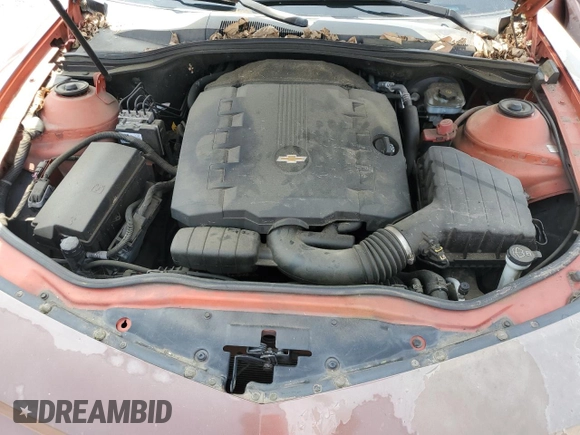 2011 Chevrolet Camaro 2LT with VIN 2G1FC1ED6B9123922, listed as a Copart auction lot 60401295 with 193,441 mi miles and Salvage title. Bid and sale history available at DreamBid. Image 11.