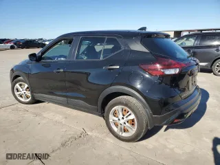 2022 Nissan Kicks S with VIN 3N1CP5BV9NL481829, listed as a Copart auction lot 47607015 with 77,329 mi miles and Salvage Title. Bid and sale history available at carsss.com. Image 2.