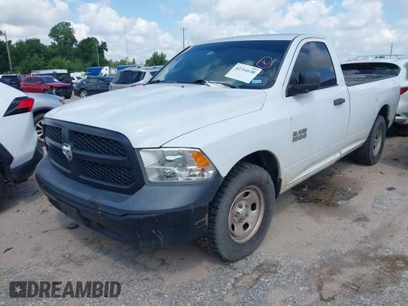 2018 Ram 1500 Tradesman with VIN 3C6JR6DG8JG141438, listed as a IAAI auction lot 42314130 with 124,618 mi miles and . Bid and sale history available at DreamBid. Image 17.
